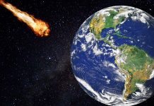 Asteroid heading towards earth