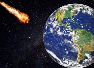 Asteroid heading towards earth