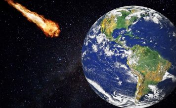 Asteroid heading towards earth