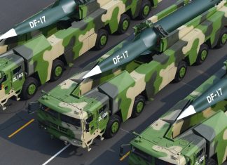 China hypersonic missile