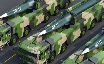 China hypersonic missile