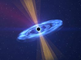 Could black hole surrounded really power