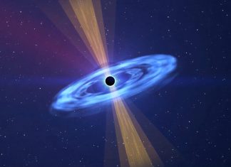Could black hole surrounded really power
