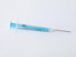 Covid vaccine needle