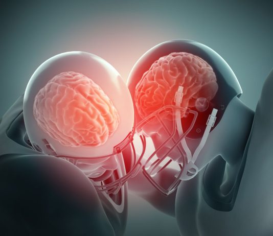 Football brain injury