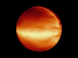 Jupitersize exoplanet caught in act being torn to shreds by its star