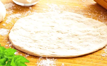Materials make pizza dough without rising