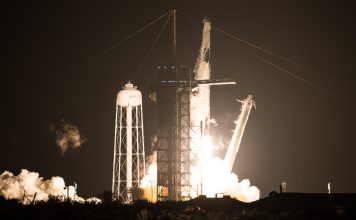 Launches First-Ever Commercial Crew Mission to Space Station