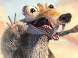 Squirrel from ice age