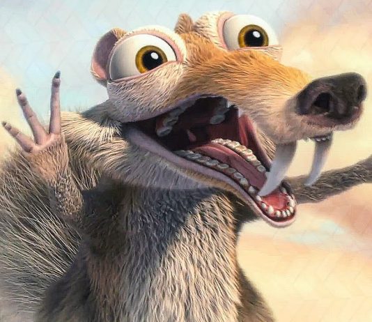 Squirrel from ice age